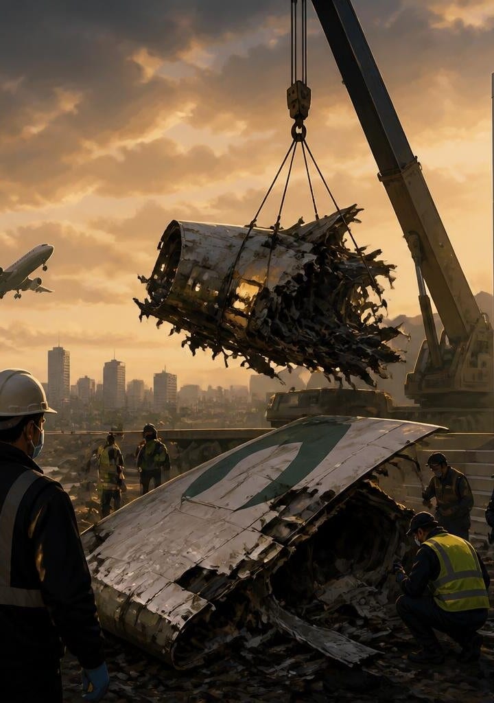K2 Airways Cargo Flight K2 Wreckage Recovered, Offices Sealed