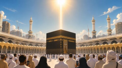 Sun to Align Directly Over Kaaba, Offering Natural Qibla Alignment