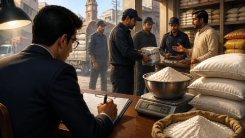 Karachi Commissioner Fixes New Flour Prices Amid Crackdown on Overpricing