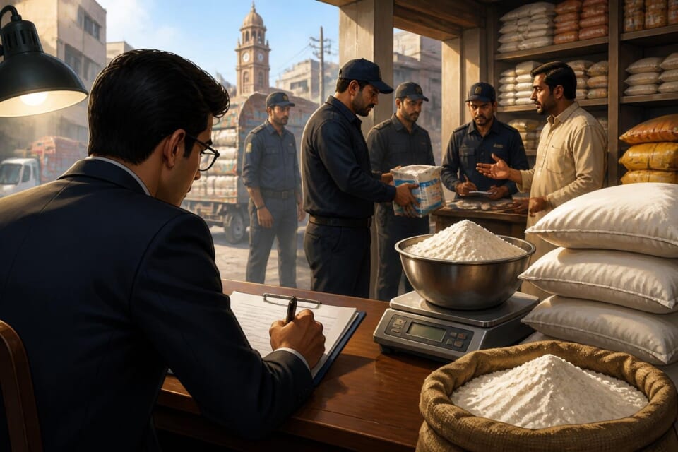 Karachi Commissioner Fixes New Flour Prices Amid Crackdown on Overpricing