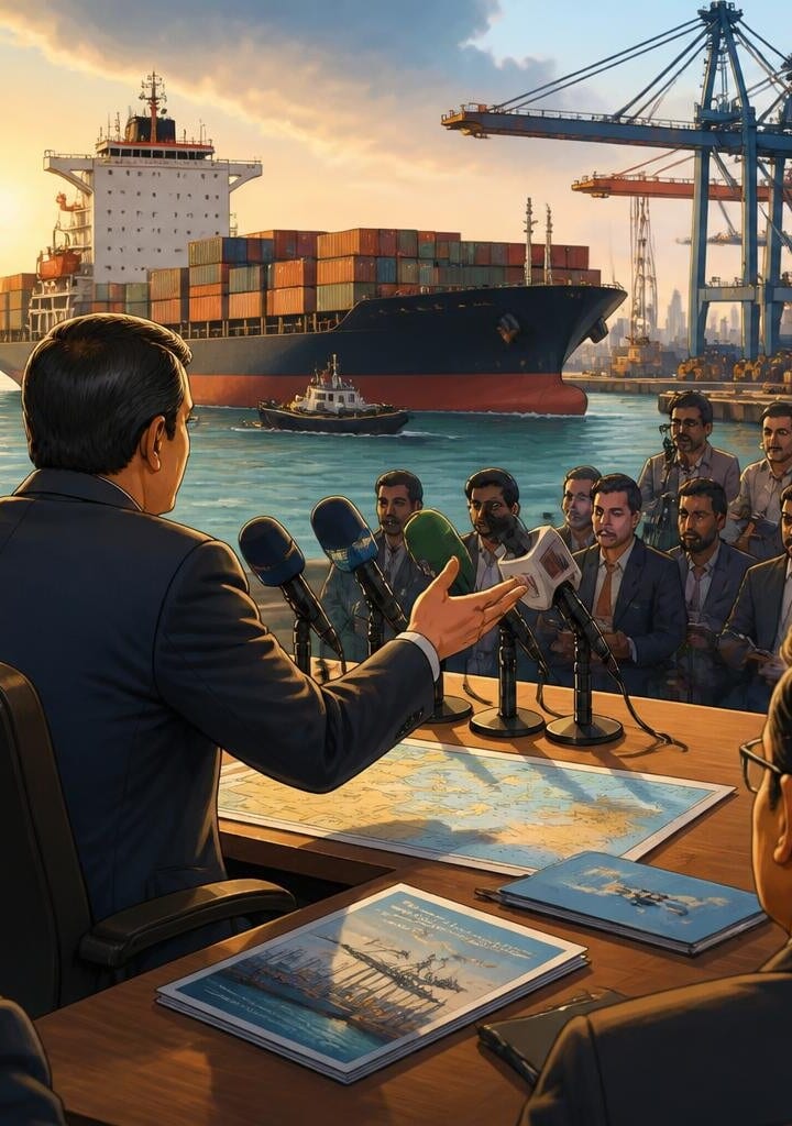 Press Conference Held on Achievements of Prime Minister’s Maritime Task Force