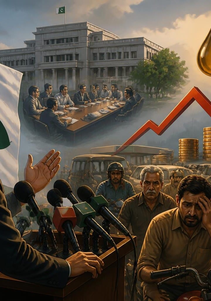 MQM Pakistan Reacts to Petroleum Price Hike Amid Discussions of Rs100 Petrol Levy