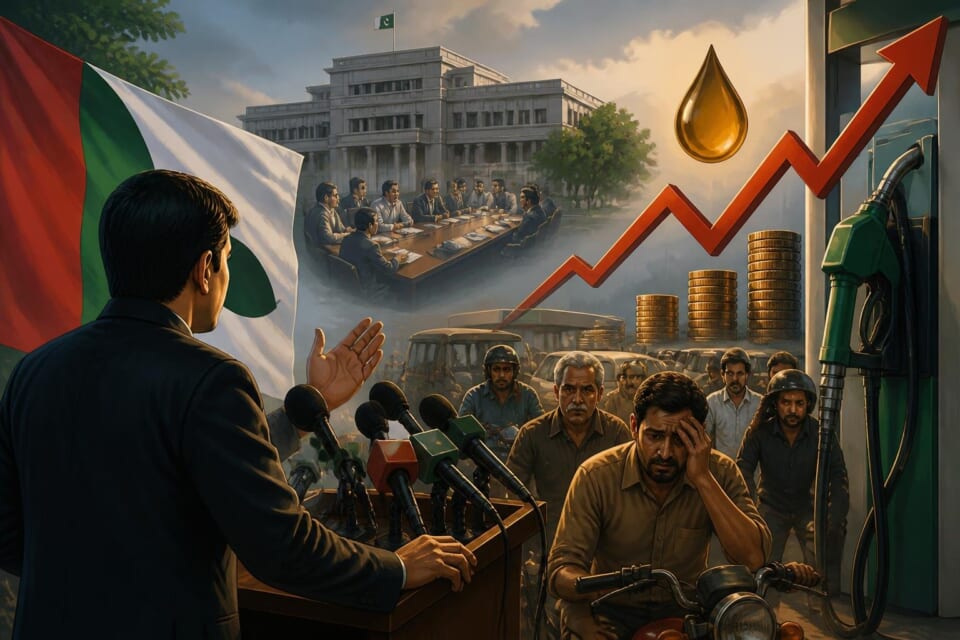 MQM Pakistan Reacts to Petroleum Price Hike Amid Discussions of Rs100 Petrol Levy