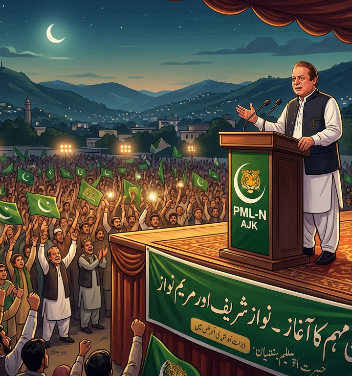 نواز شریف کے آزاد کشمیر کے وزیر اعظم بننے کی خواہش پر قیاس آرائیاں