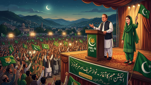 Nawaz Sharif’s AJK PM Ambition Sparks Speculation