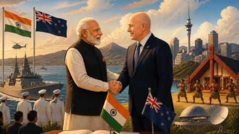 New Zealand, India Forge Strategic Partnership During Modi’s Visit