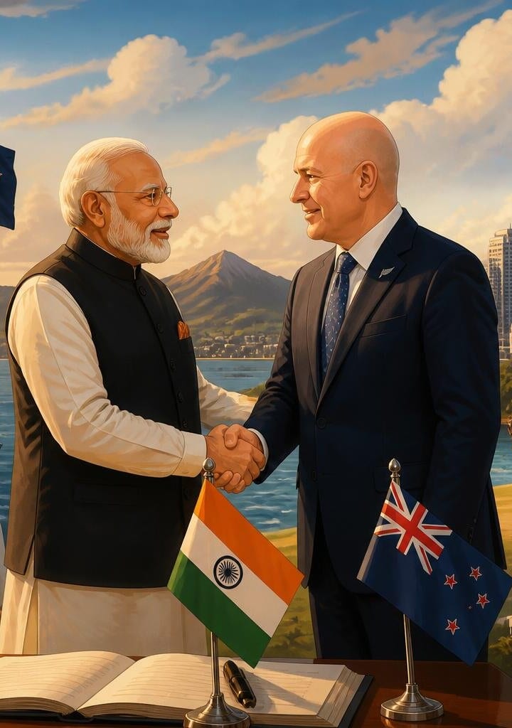 New Zealand, India Forge Strategic Partnership During Modi's Visit