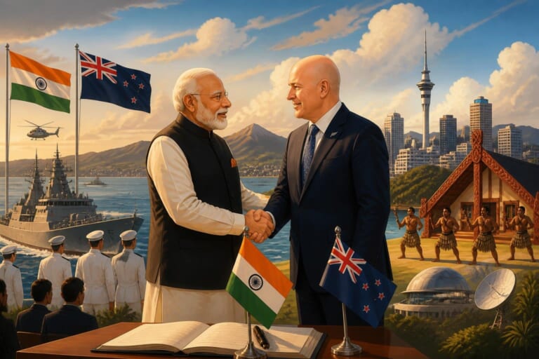 New Zealand, India Forge Strategic Partnership During Modi’s Visit