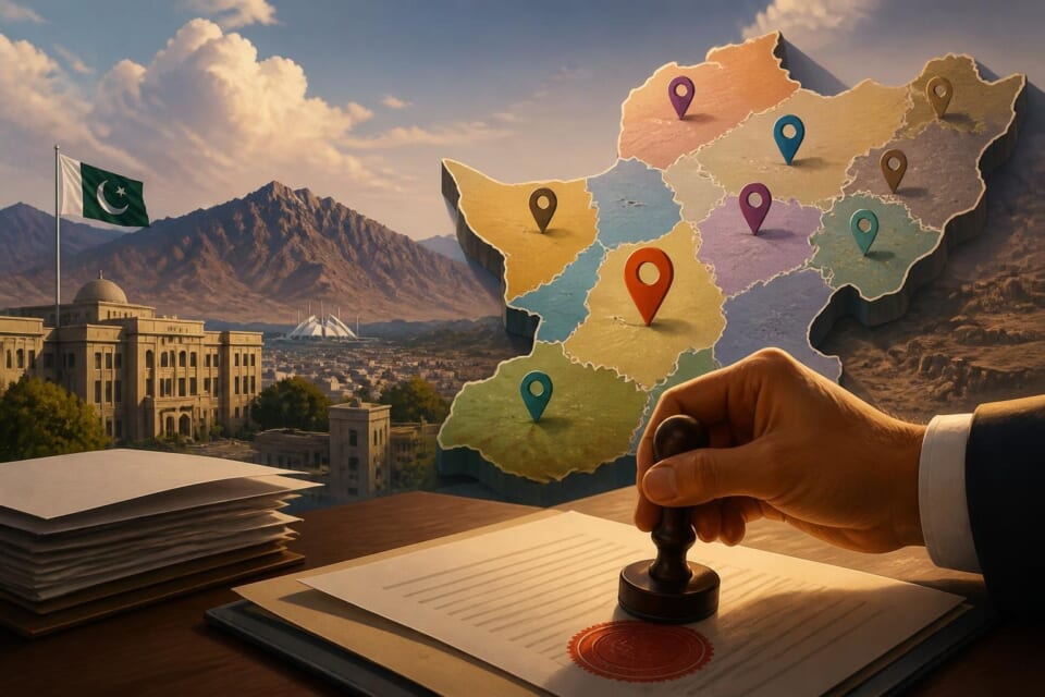 Notification Issued for Creation of New Districts and Divisions Across Balochistan, Including Quetta