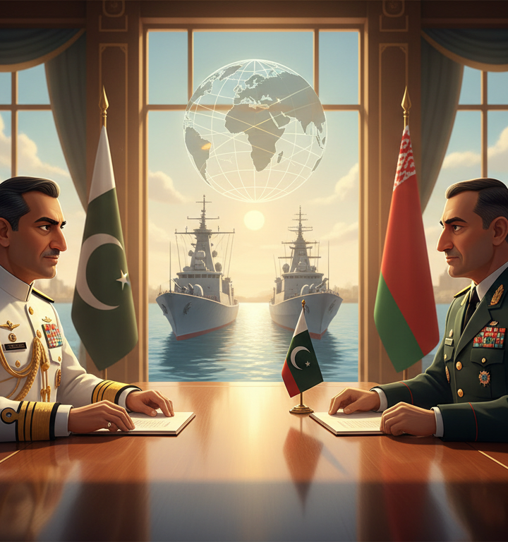Pakistan, Belarus Eye Expanded Defence Cooperation, Maritime Security