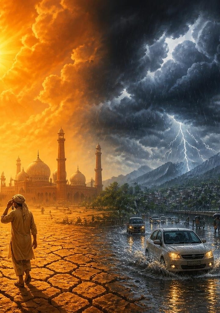 PMD Forecasts Rain, Thunderstorms for Upper Pakistan