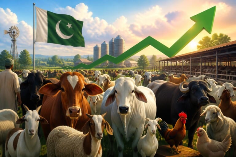 Pakistan Records Significant Growth in Livestock Population