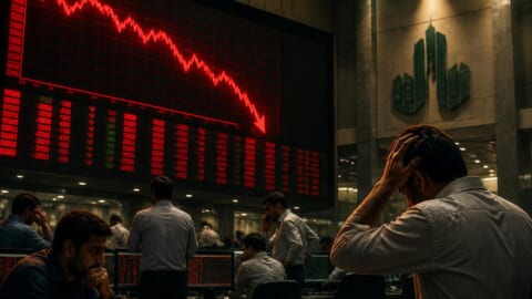 Pakistan Stock Exchange Falls 1,297 Points Amid Market Sell-Off