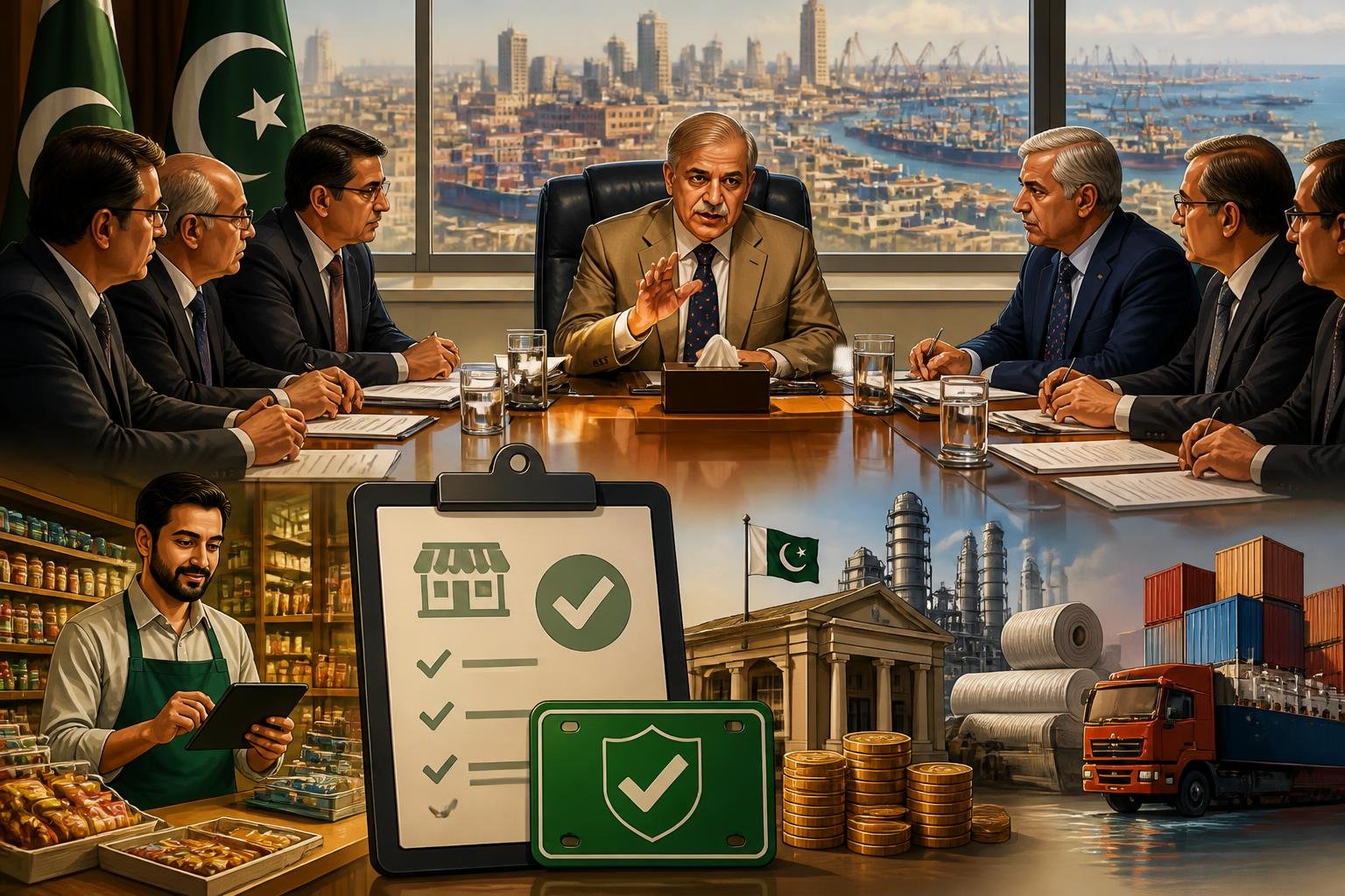 وزیراعظم شہباز شریف کی ایف بی آر حکام کو کراچی کے کاروباری طبقے سے رابطے کی ہدایت