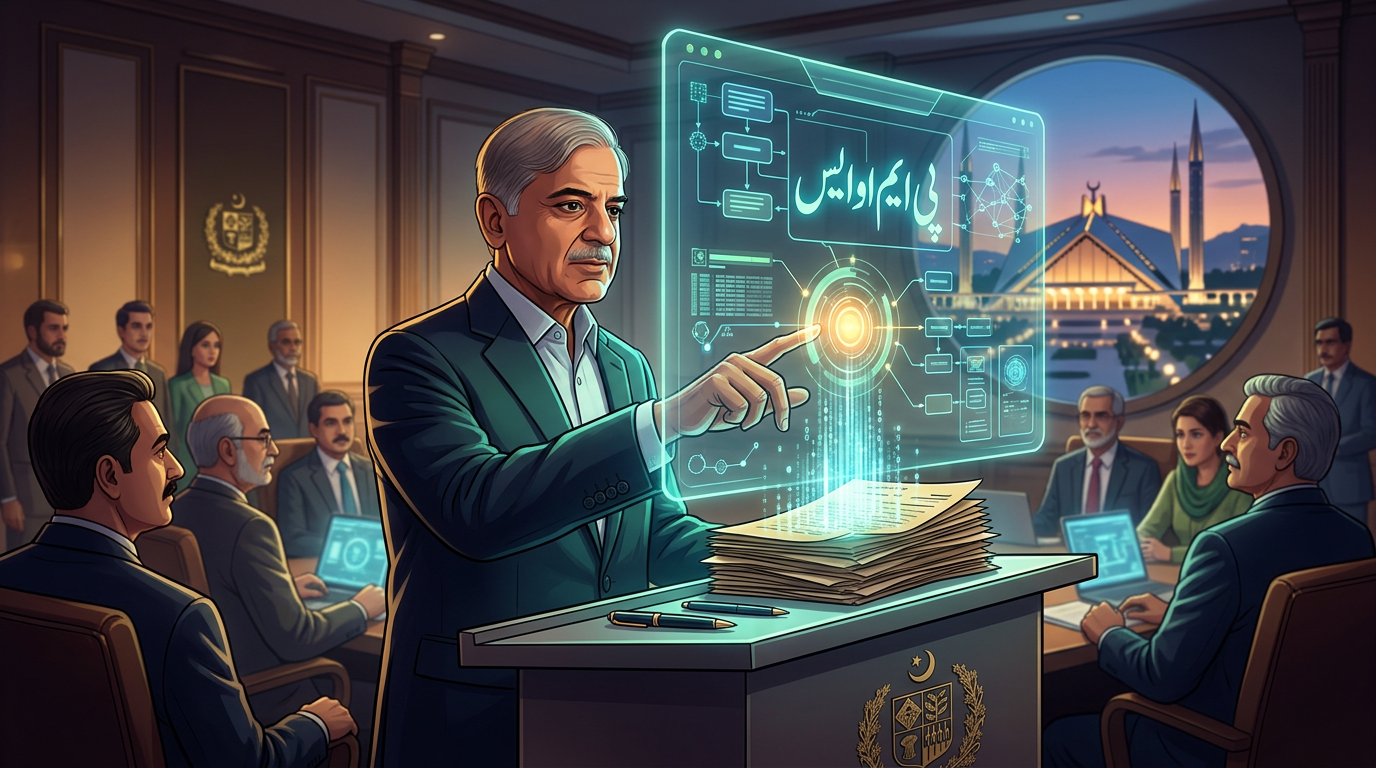 PM Shehbaz launches AI-based system to digitise Prime Minister’s Office