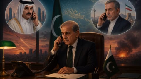 PM Shehbaz Sharif Holds Key Telephone Contacts Amid Rising Tensions