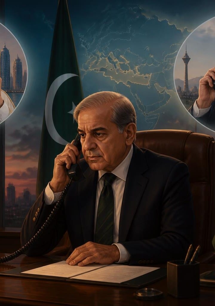PM Shehbaz Sharif Holds Key Telephone Contacts Amid Rising Tensions