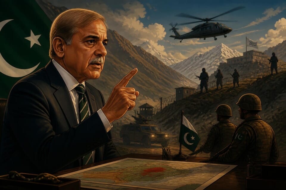 PM Shehbaz Sharif Vows Continued Fight Against Terrorism, Cites Afghanistan-Based Elements