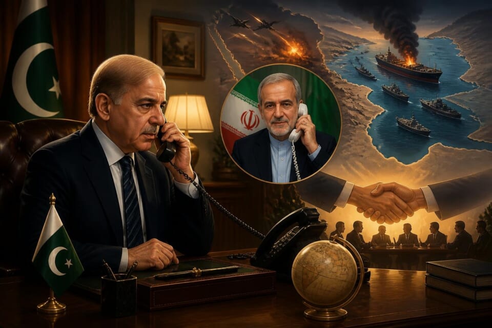 PM Shehbaz Urges Restraint Amid Middle East Tensions, Calls Iranian President