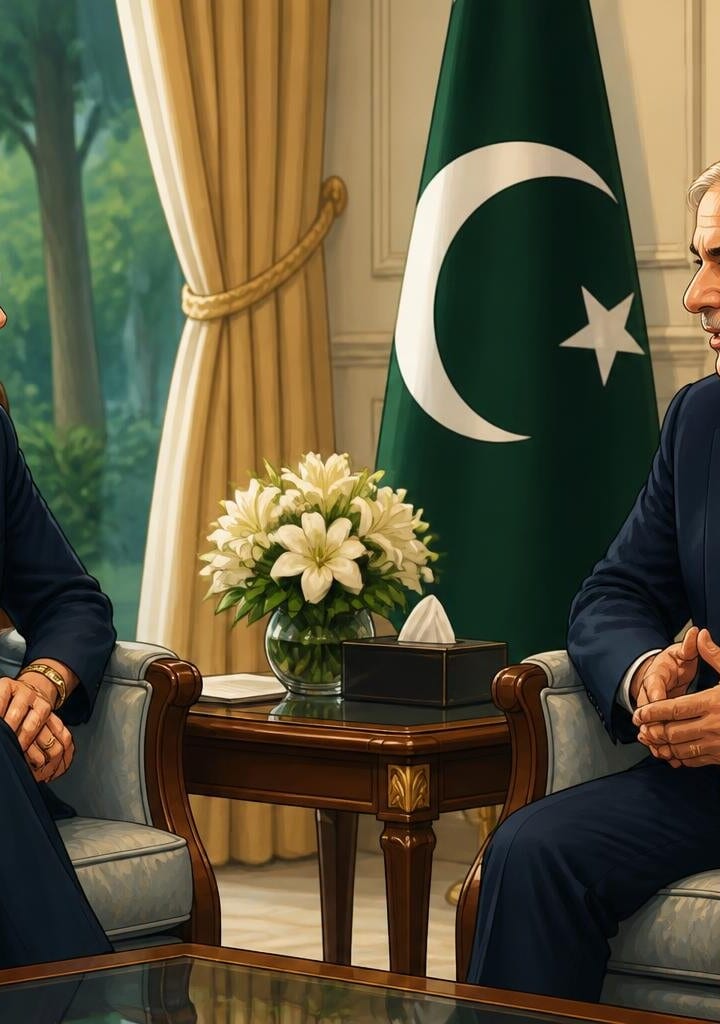 Prime Minister Shehbaz Sharif Meets UN Secretary-General Candidate Rebeca Grynspan