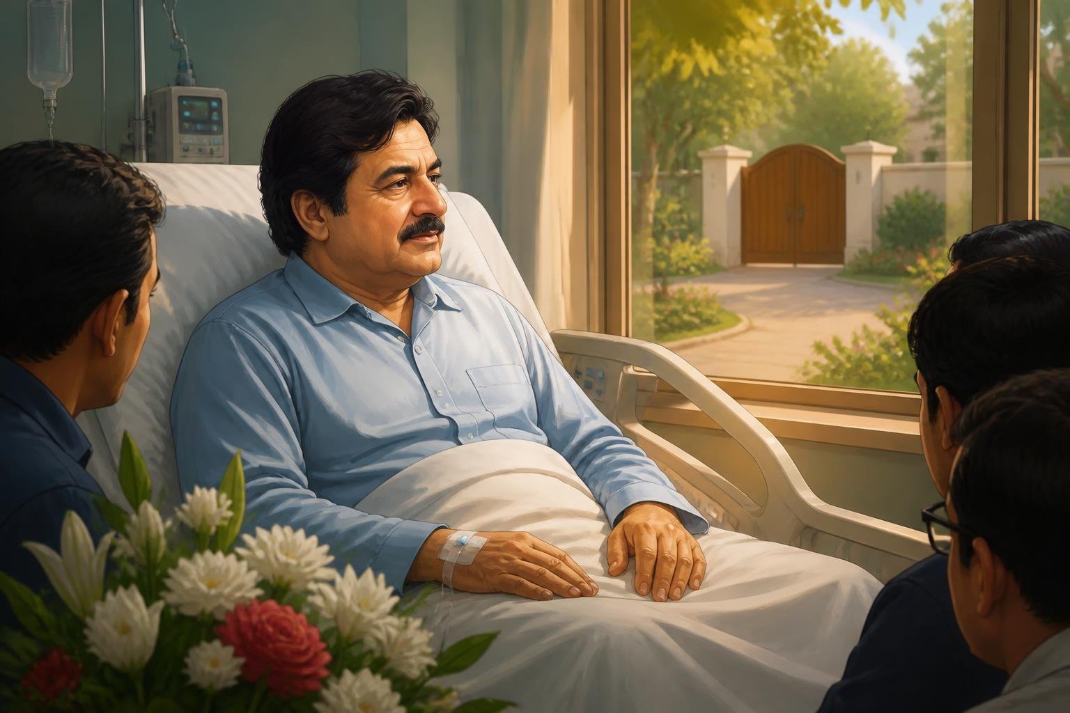 Provincial Minister Nasir Hussain Shah to Return Home After Operation