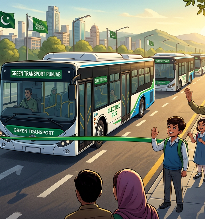 Punjab Launches Largest Electric Bus Network, Expands Green Transport