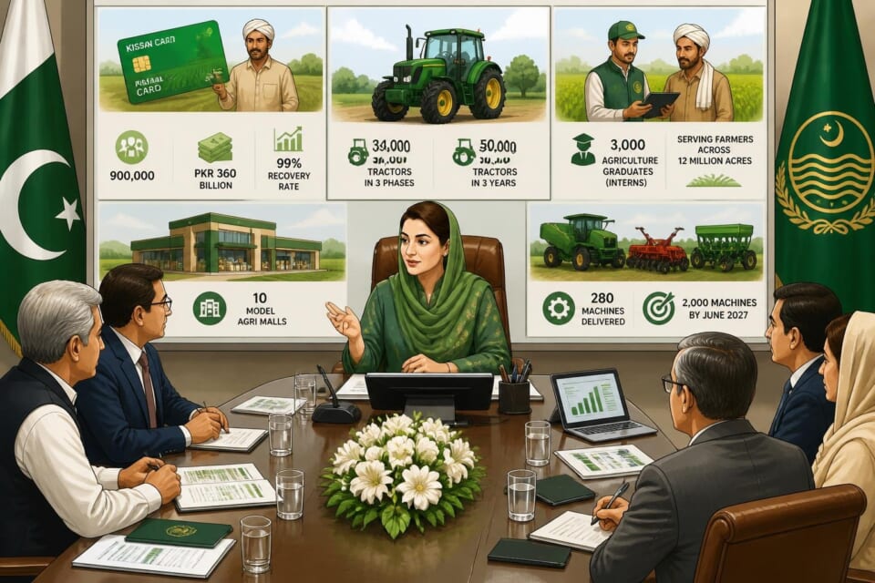 Punjab Reviews Progress on Kissan Card and Tractor Scheme