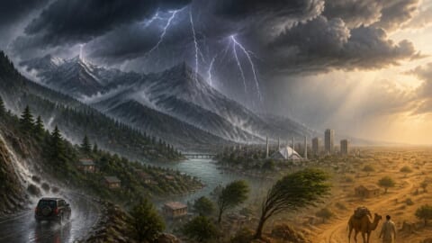 Rain, Windstorms Predicted in Upper Pakistan Over Weekend