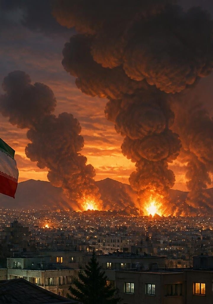 Reports of Explosions Across Iran Amid Rising Middle East Tensions