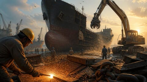 Work Resumes at Gadani Shipyard After 8 Years, Boosting Shipbreaking Industry