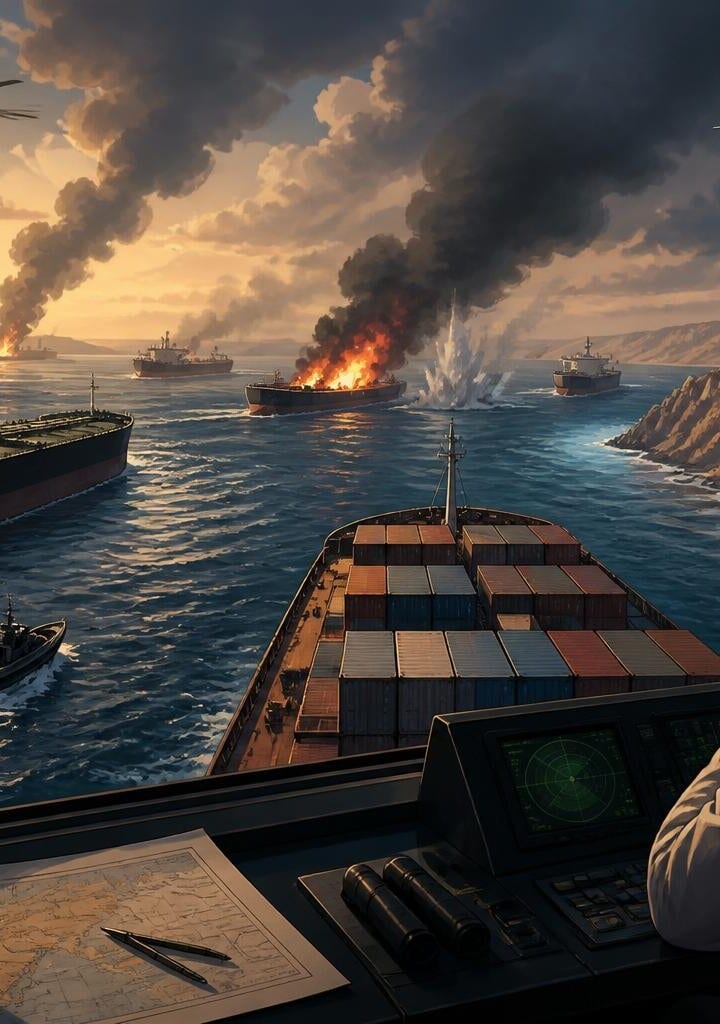 Strait of Hormuz Sees Fewer Vessels Amid Escalating US-Iran Hostilities