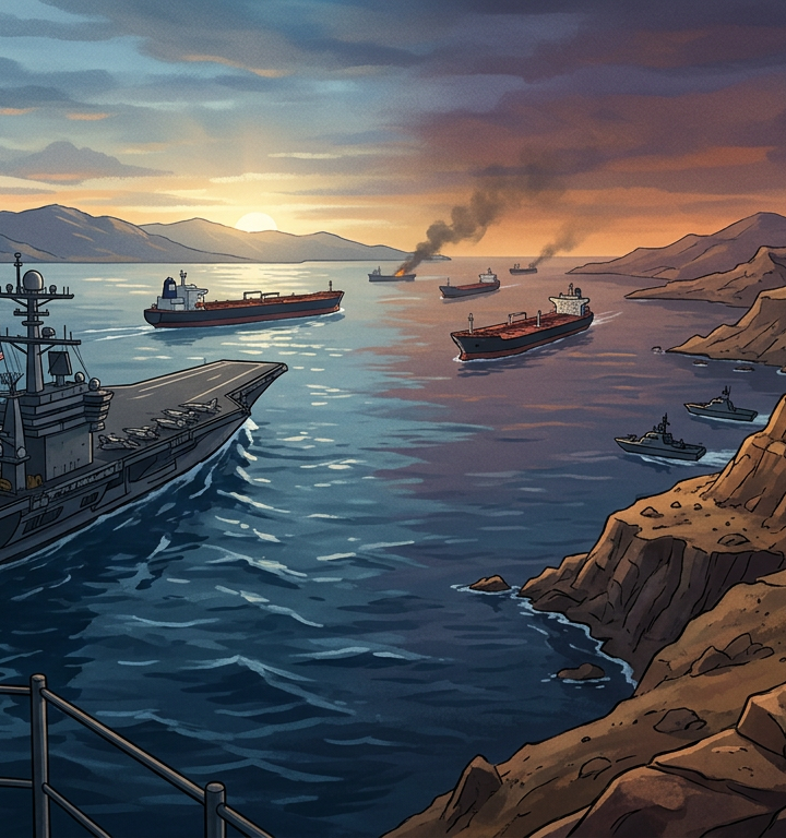 Strait of Hormuz Tensions Rise Amid US-Iran Tussle and Tanker Attacks