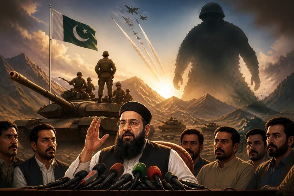 Tahir Ashrafi Highlights Pak Army’s Victory Over Larger Enemy in Press Conference