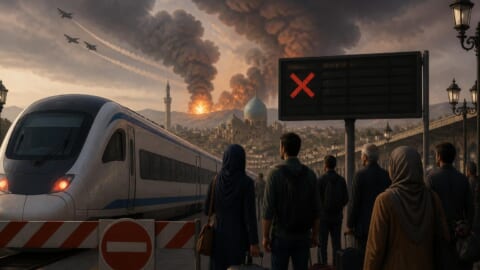 Tehran-Mashhad Train Service Suspended Following Reported US Strikes