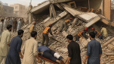 Tuition Centre Collapses in Lahore’s Kahna Area
