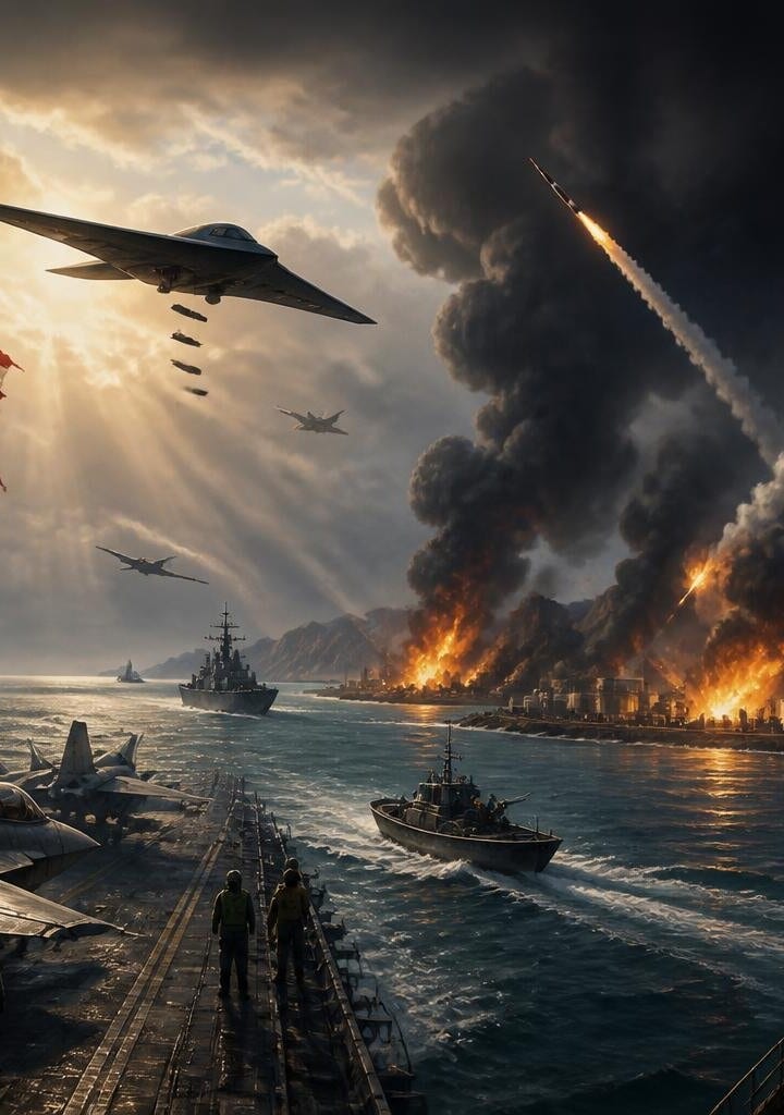 US-Iran Conflict Resumes Amid Airstrikes and Strait of Hormuz Clashes