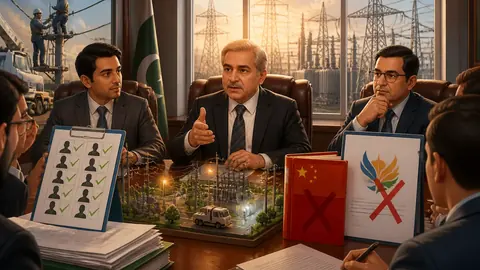 Animated editorial illustration for: FESCO Privatisation: 10 Bidders Prequalified, Names Revealed