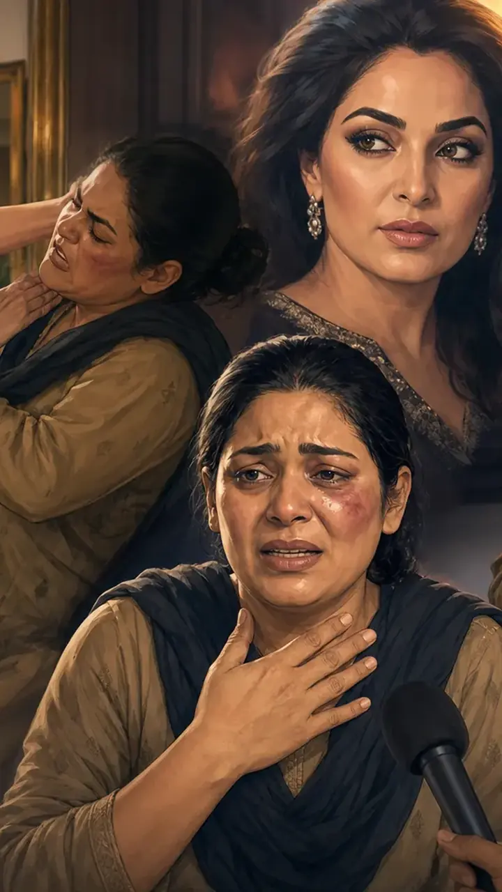 Animated editorial illustration for: Meera and Domestic Worker Reach Compromise After Police Investigation