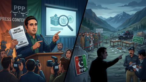 آزاد کشمیر الیکشن: PML-N کا دھاندلی کے الزامات پر الیکشن کمیشن سے رجوع