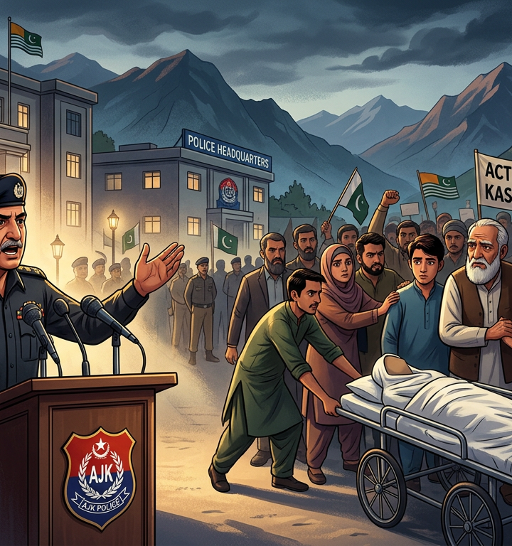 AJK IG Accuses Action Committee of Torturing Martyr’s Family