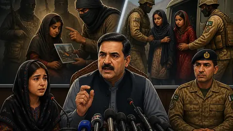 اس خبر کے لیے متحرک اداریاتی خاکہ: بلوچستان: بازیاب ہونے والی لڑکیوں کا خودکش حملے کے لیے دباؤ ڈالے جانے کا انکشاف