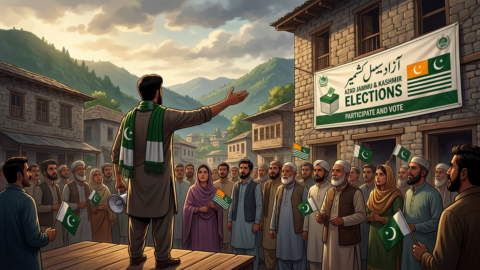 کالعدم ایکشن کمیٹی کے رہنما کی آزاد کشمیر انتخابات میں شرکت کی اپیل