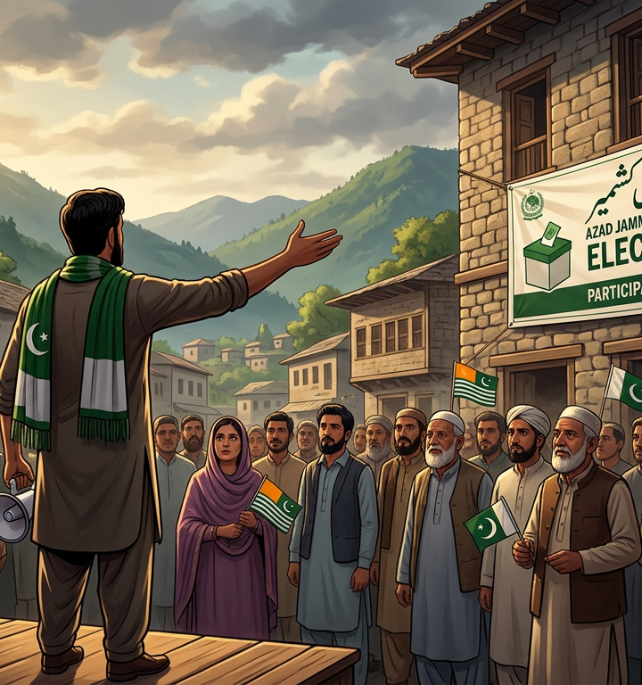 Banned Action Committee Leader Appeals for AJK Election Participation