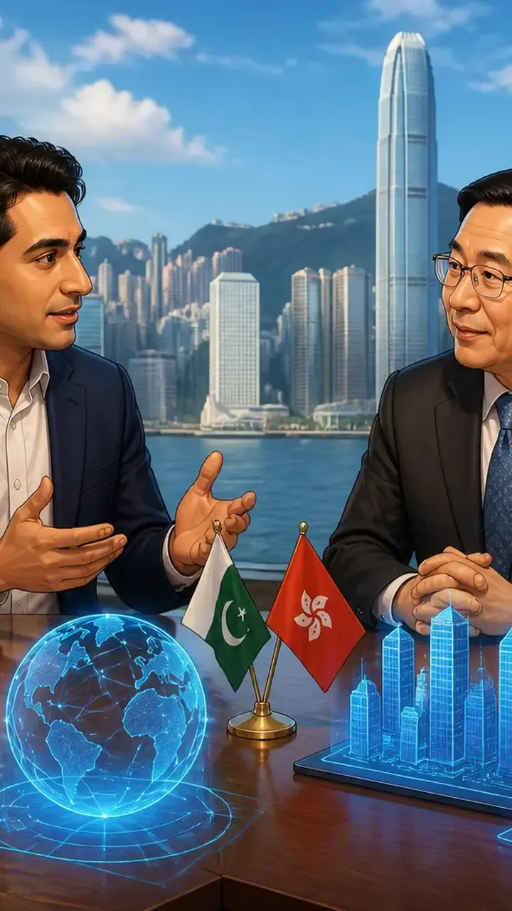 اس خبر کے لیے متحرک اداریاتی خاکہ: پاکستان کی ترسیلات کے لیے سٹیبل کوائنز، ہانگ کانگ کے ساتھ ڈیجیٹل بانڈز پر غور