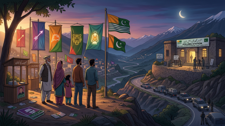 AJK Legislative Assembly Polling Postponed on Seven Seats