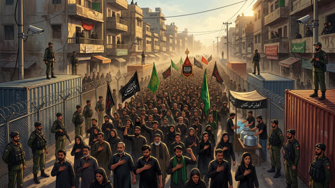 Rawalpindi Chehlum Procession Begins from Ashiq Hussain Imambargah
