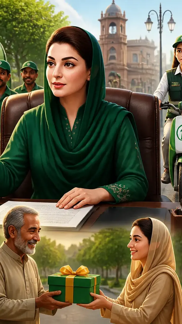 Animated editorial illustration for: Garbage piles in Lahore raise questions about ‘Suthra Punjab’ initiative