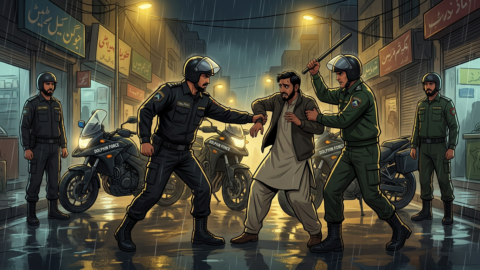 ڈولفن فورس کے اہلکاروں پر شہری پر حملے کا الزام
