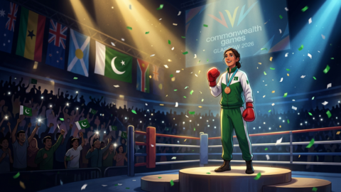 فاطمہ زہرہ نے کامن ویلتھ گیمز 2026 میں تاریخی باکسنگ کانسی کا تمغہ جیت لیا