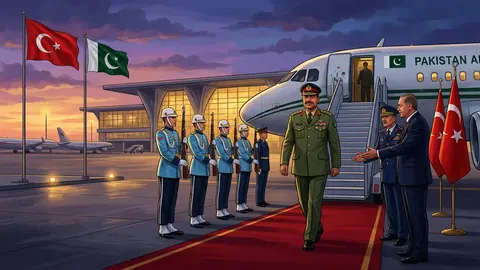 اس خبر کے لیے متحرک اداریاتی خاکہ: فیلڈ مارشل عاصم منیر کی مکہ دفاعی معاہدے کے لیے استنبول میں اہم ملاقاتیں